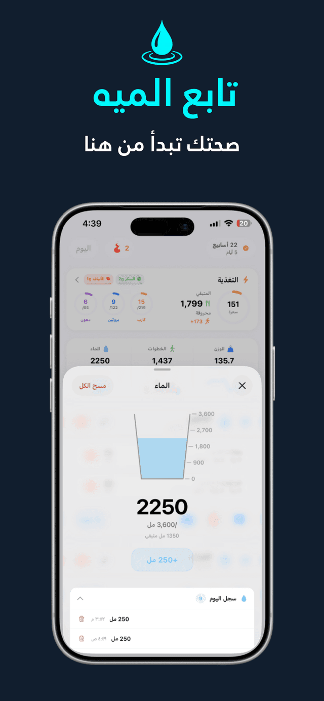 اشرب مايه كفاية